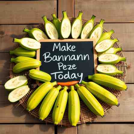 Haitian Green Plantains - Make Bannann Peze Today